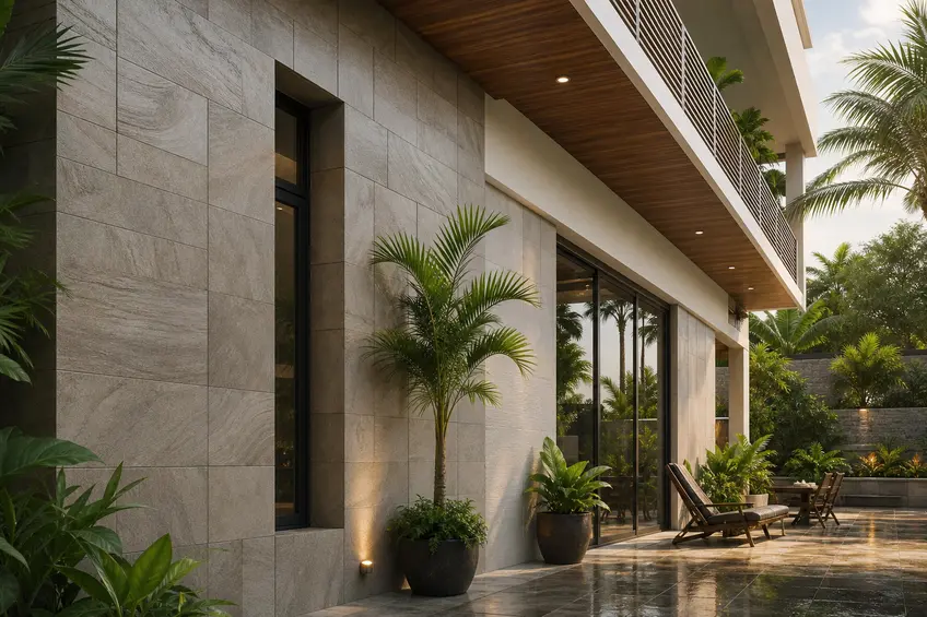 Best Exterior Tile Designs for Modern Elevations